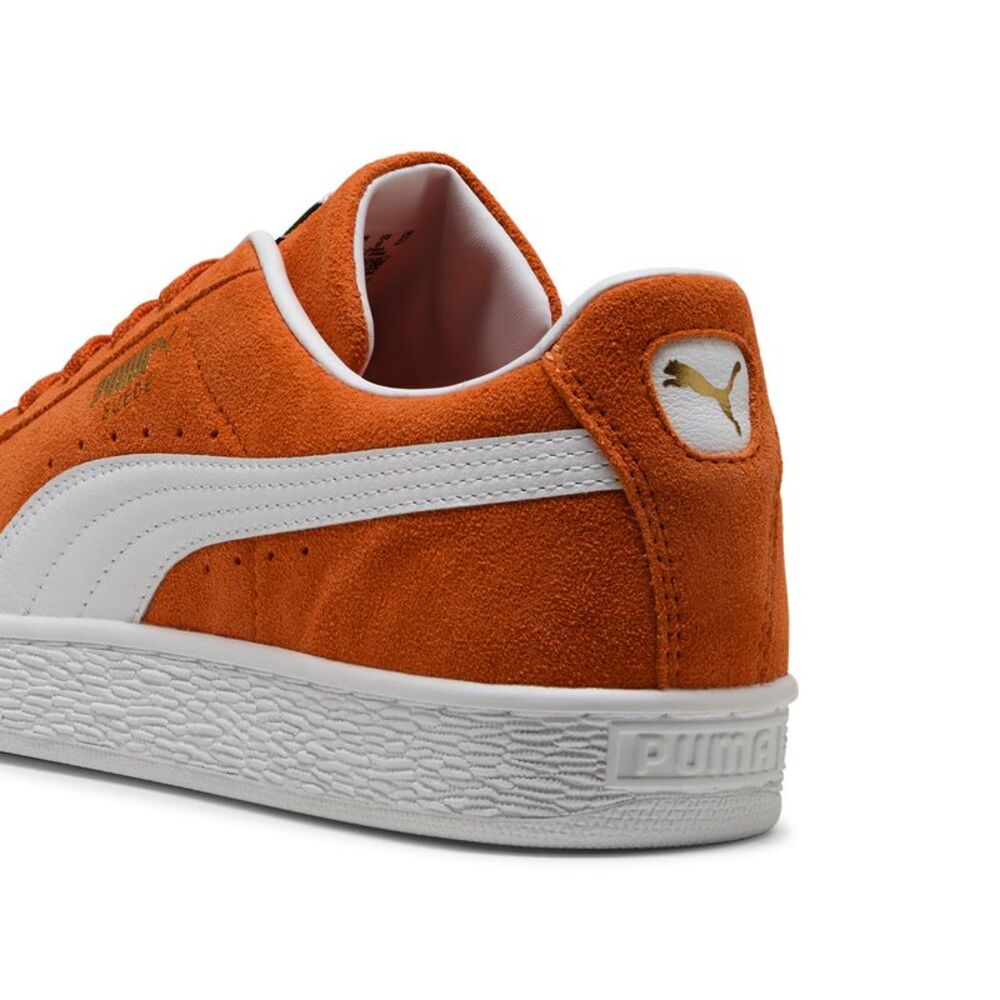 Puma Mens Suede Classic Orange Shoes (NWT) - Picture 3 of 5
